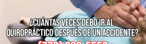 ¿Cuántas veces debo ir al Quiropráctico Después de un Accidente en Chicago?