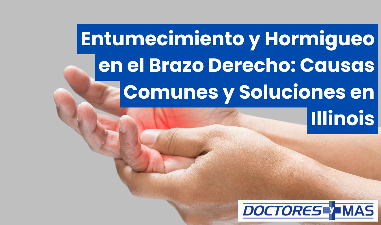 entumecimiento y hormigueo en el brazo derecho