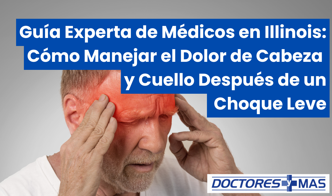me duele la cabeza y el cuello después de un choque leve