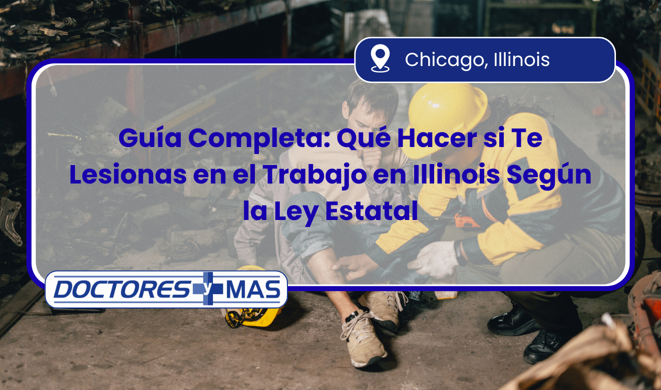 qué hacer si me lesioné en el trabajo en Illinois