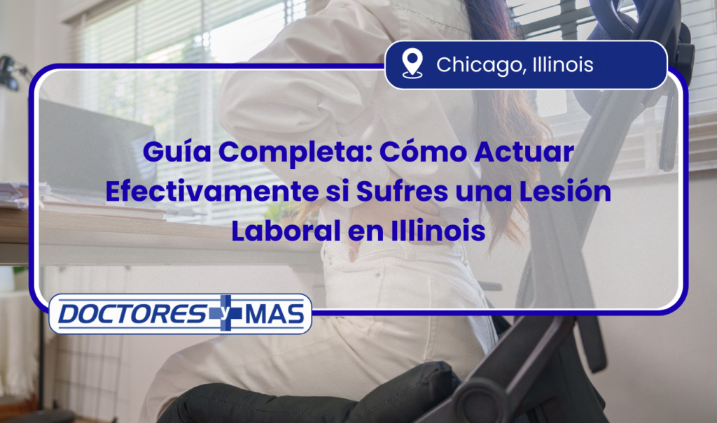 qué hacer si me lesioné en el trabajo en Illinois