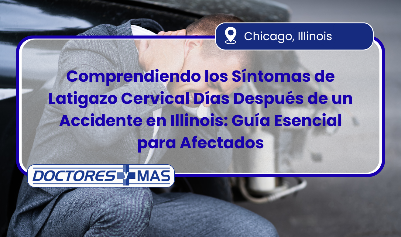 síntomas de latigazo cervical días después de un accidente