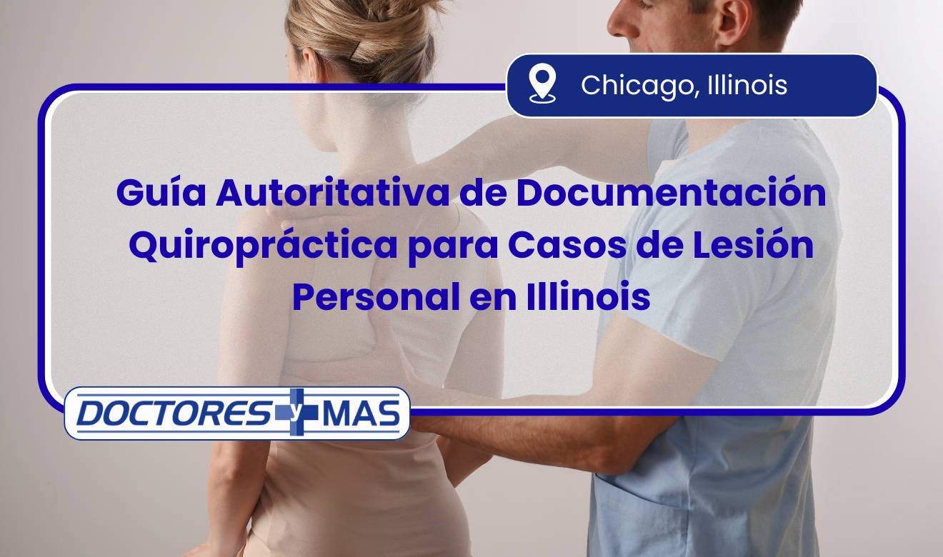 documentación quiropráctica para caso de lesión personal
