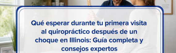 Qué esperar durante tu primera visita al quiropráctico después de un choque en Illinois: Guía completa y consejos expertos