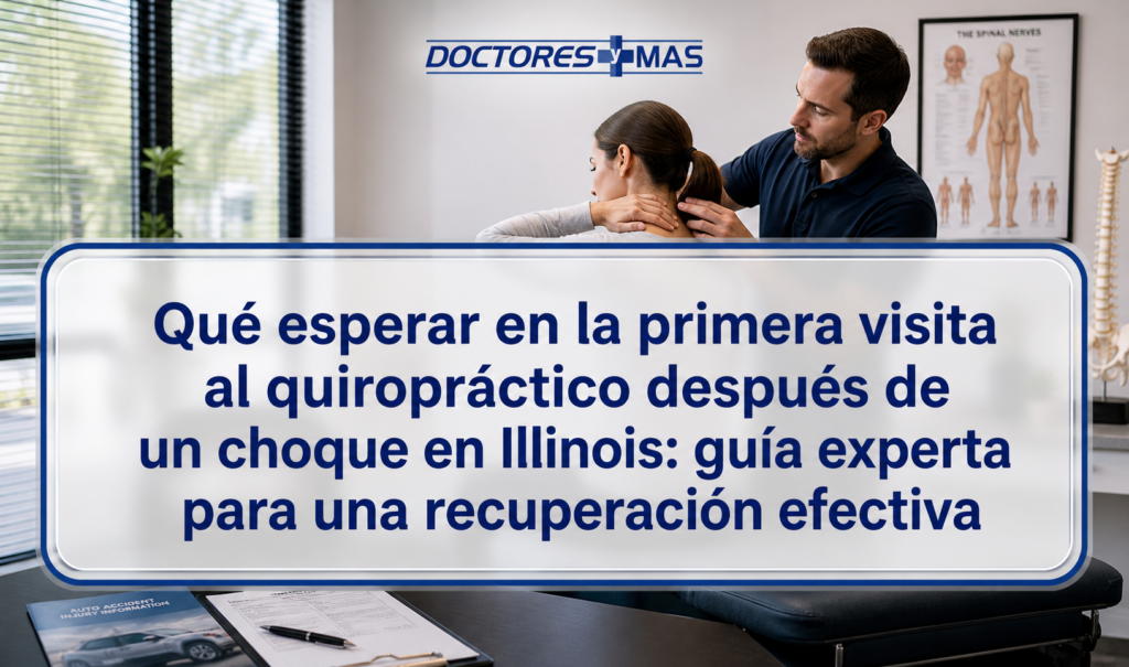 Qué esperar en la primera visita al quiropráctico después de un choque en Illinois: guía experta para una recuperación efectiva