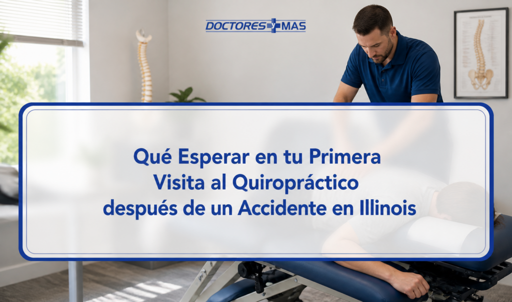Qué Esperar en tu Primera Visita al Quiropráctico después de un Accidente en Illinois