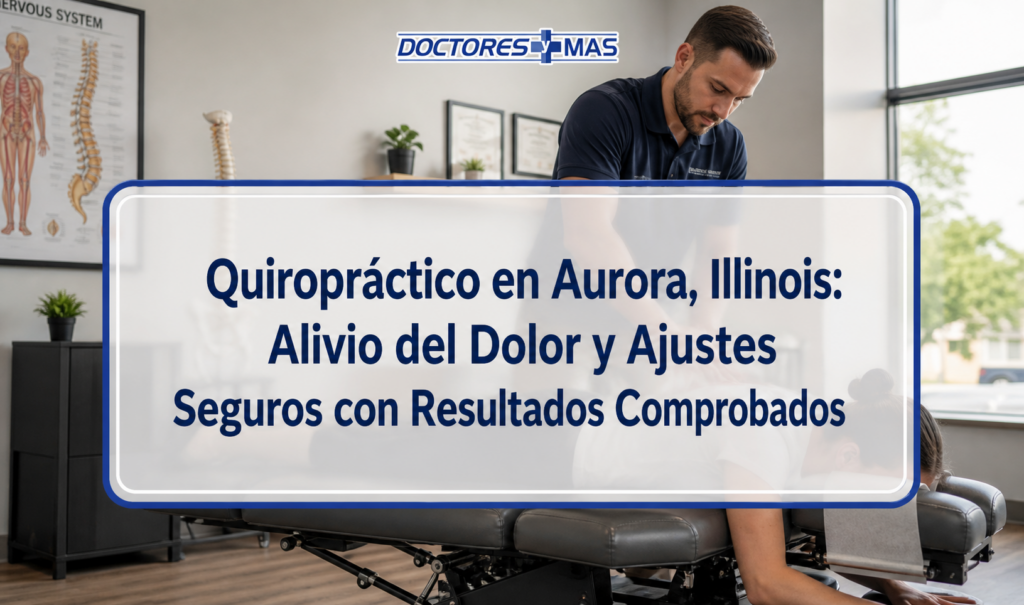 Quiropráctico en Aurora, Illinois: Alivio del Dolor y Ajustes Seguros con Resultados Comprobados