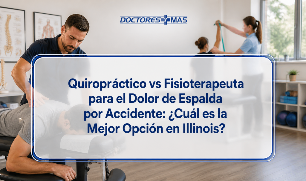 Quiropráctico vs Fisioterapeuta para el Dolor de Espalda por Accidente: ¿Cuál es la Mejor Opción en Illinois?